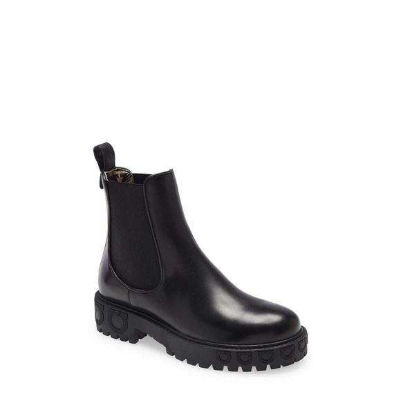 Salvatore Ferragamo Shoes - SALVATORE FERRAGAMO Women's Varsi Boots Nero Black US 8.5 C